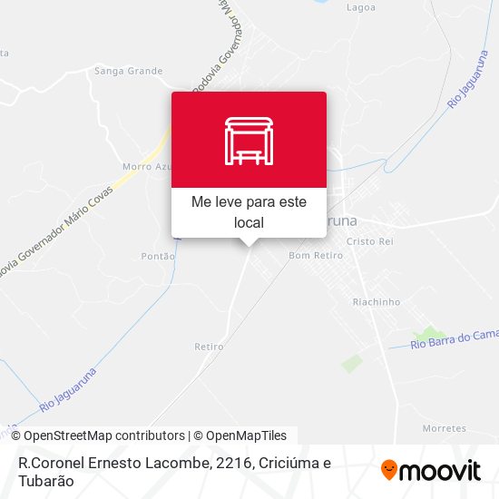 R.Coronel Ernesto Lacombe, 2216 mapa