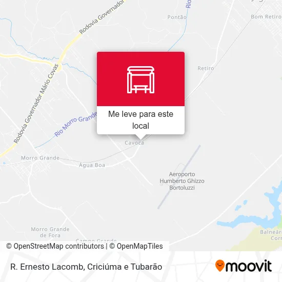 R. Ernesto Lacomb mapa