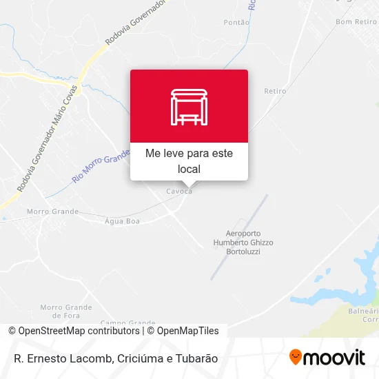 R. Ernesto Lacomb mapa