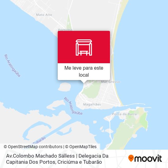 Av.Colombo Machado Sálless | Delegacia Da Capitania Dos Portos mapa