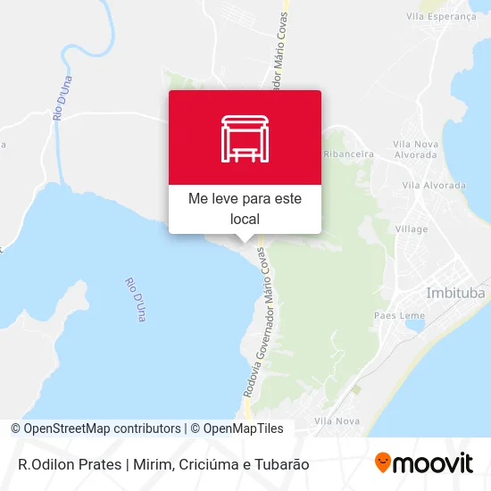 R.Odilon Prates | Mirim mapa