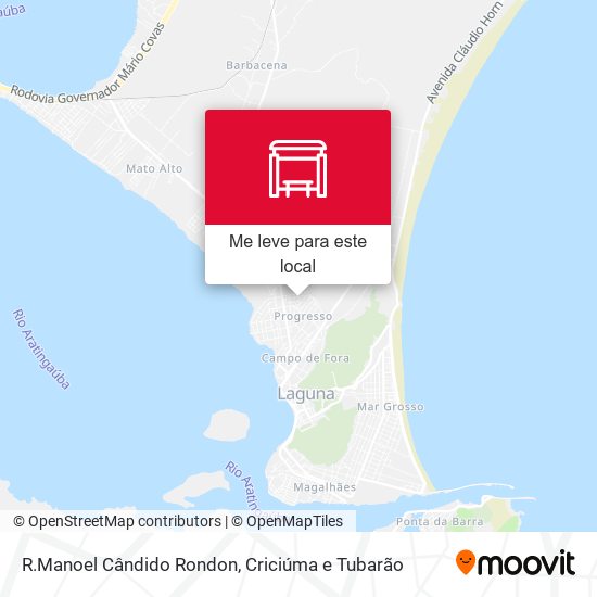 R.Manoel Cândido Rondon mapa