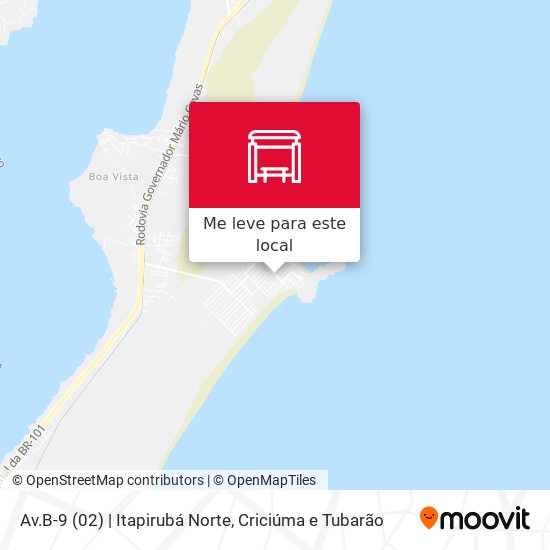 Av.B-9 (02) | Itapirubá Norte mapa