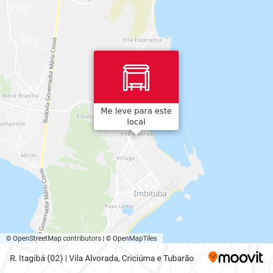 R. Itagibá (02) | Vila Alvorada mapa