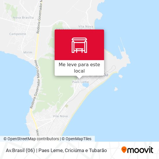 Av.Brasil (06) | Paes Leme mapa