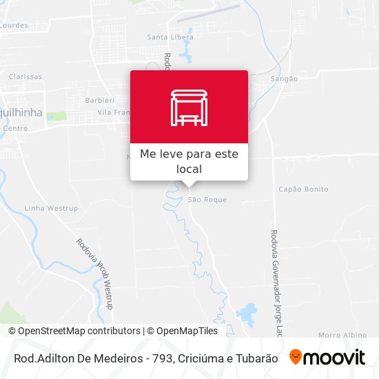 Rod.Adilton De Medeiros - 793 mapa