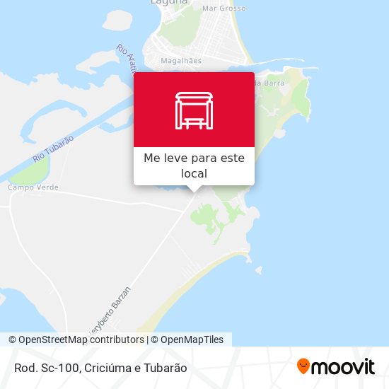 Rod. Sc-100 mapa