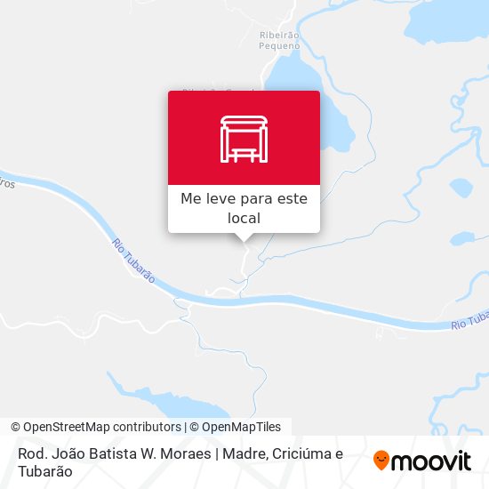 Rod. João Batista W. Moraes | Madre mapa