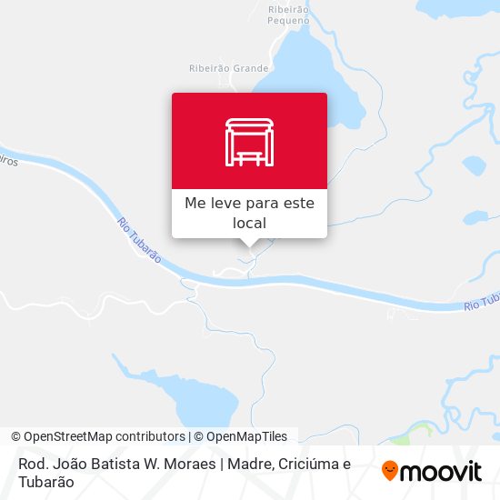 Rod. João Batista W. Moraes | Madre mapa