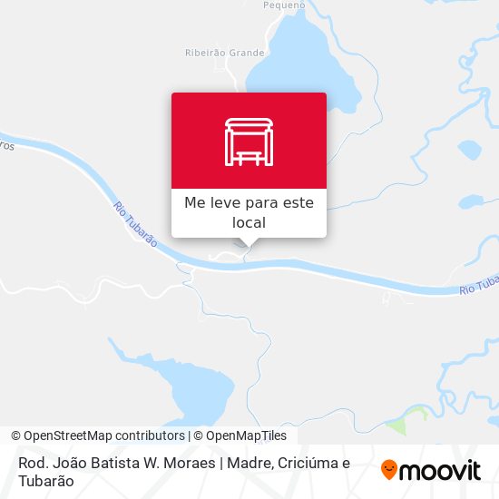 Rod. João Batista W. Moraes | Madre mapa
