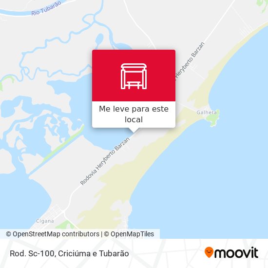 Rod. Sc-100 mapa