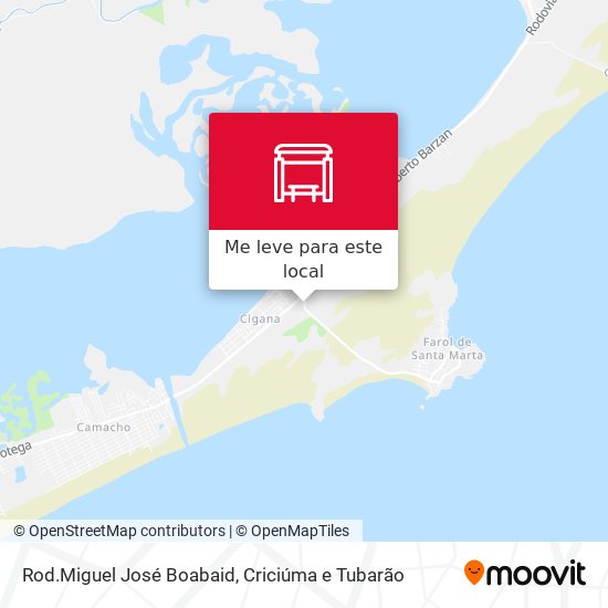 Rod.Miguel José Boabaid mapa
