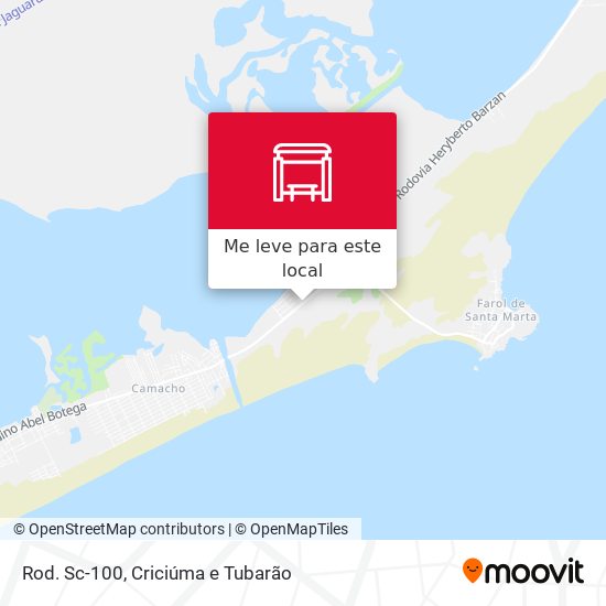 Rod. Sc-100 mapa
