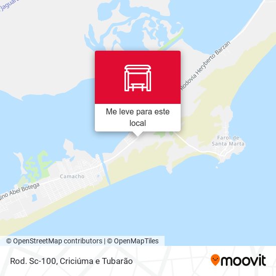 Rod. Sc-100 mapa