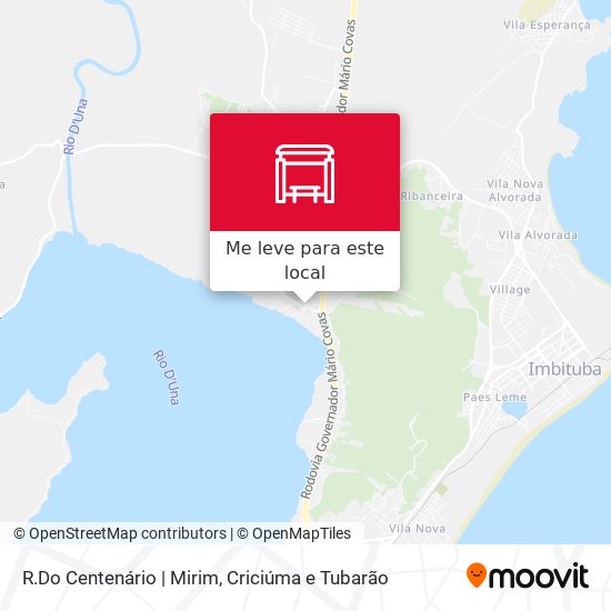 R.Do Centenário | Mirim mapa