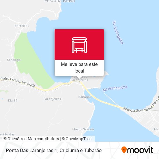 Ponta Das Laranjeiras 1 mapa
