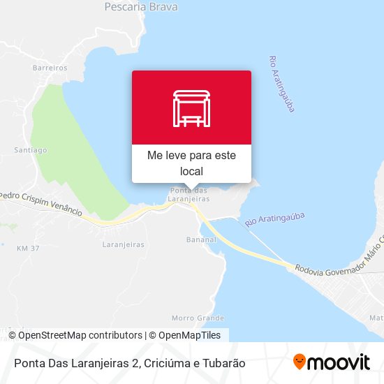 Ponta Das Laranjeiras 2 mapa
