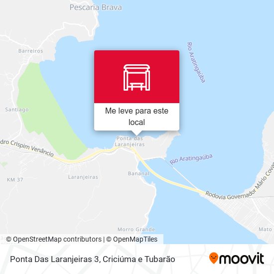Ponta Das Laranjeiras 3 mapa