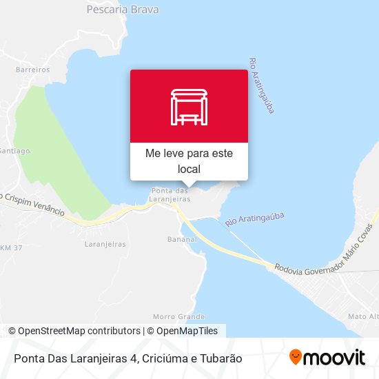 Ponta Das Laranjeiras 4 mapa