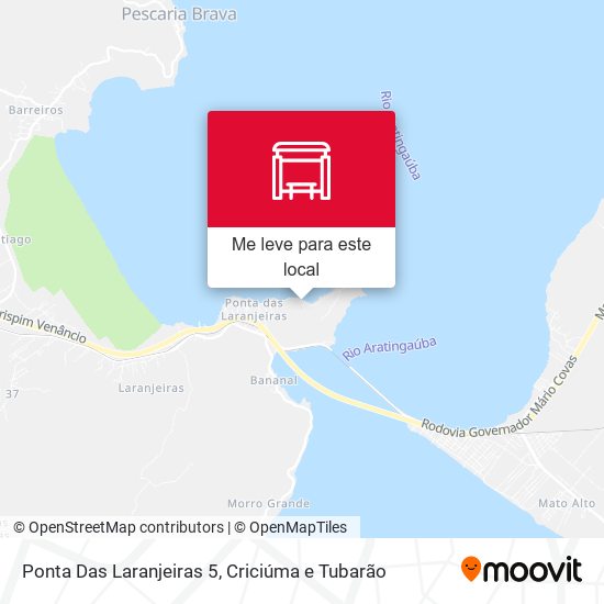 Ponta Das Laranjeiras 5 mapa