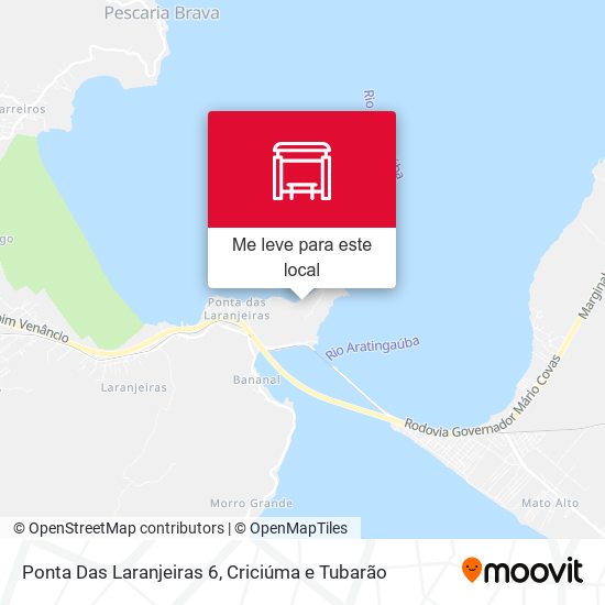 Ponta Das Laranjeiras 6 mapa