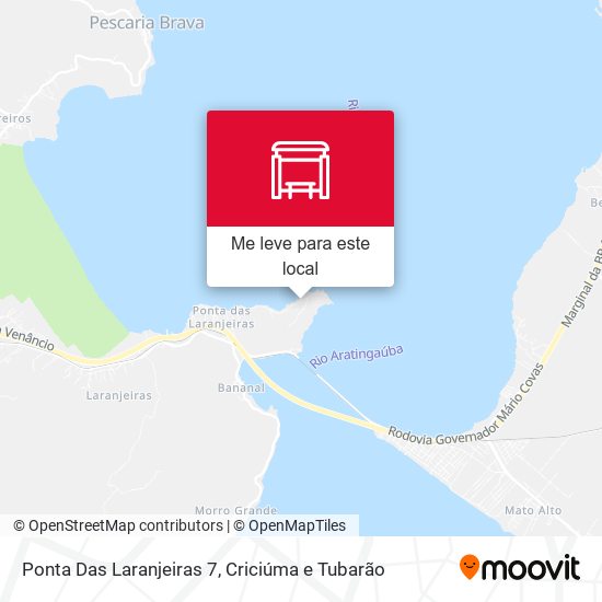 Ponta Das Laranjeiras 7 mapa