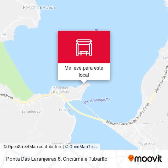 Ponta Das Laranjeiras 8 mapa