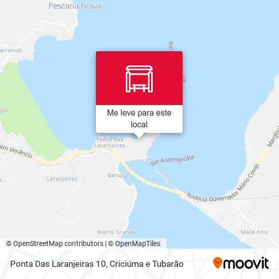 Ponta Das Laranjeiras 10 mapa