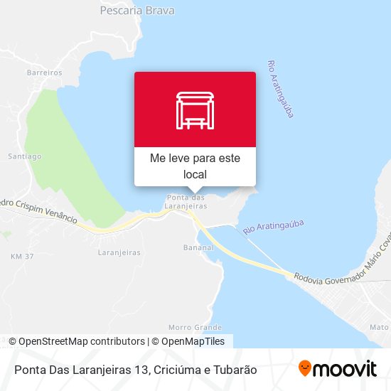 Ponta Das Laranjeiras 13 mapa