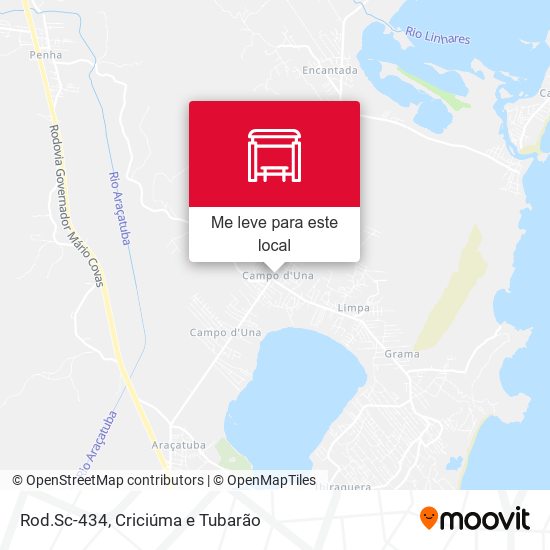 Rod.Sc-434 mapa