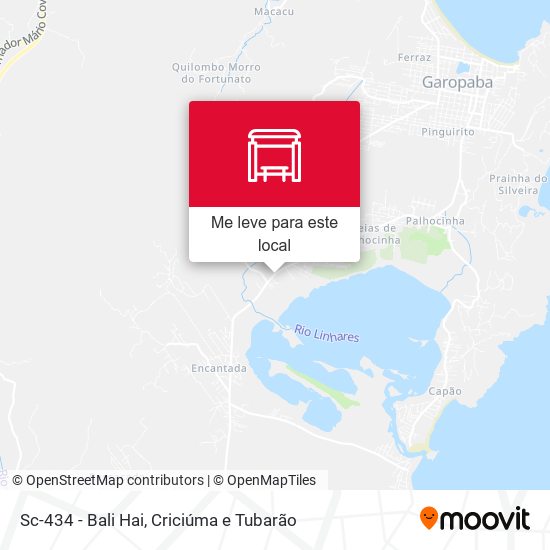 Sc-434 - Bali Hai mapa
