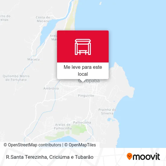 R.Santa Terezinha mapa