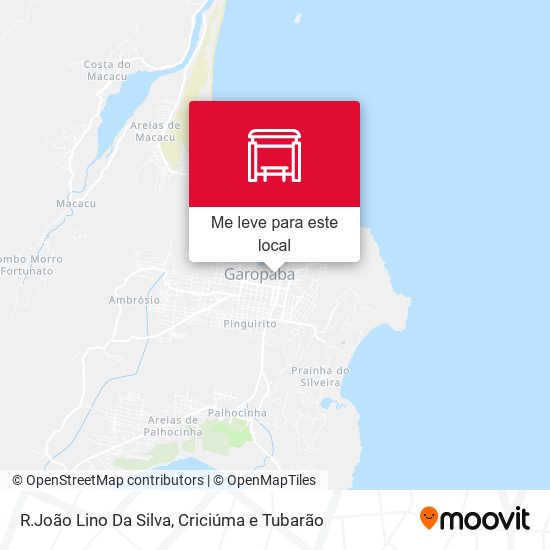 R.João Lino Da Silva mapa
