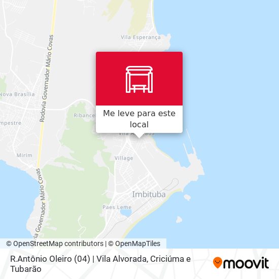 R.Antônio Oleiro (04) | Vila Alvorada mapa