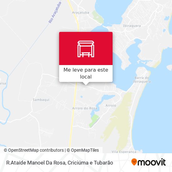 R.Ataíde Manoel Da Rosa mapa