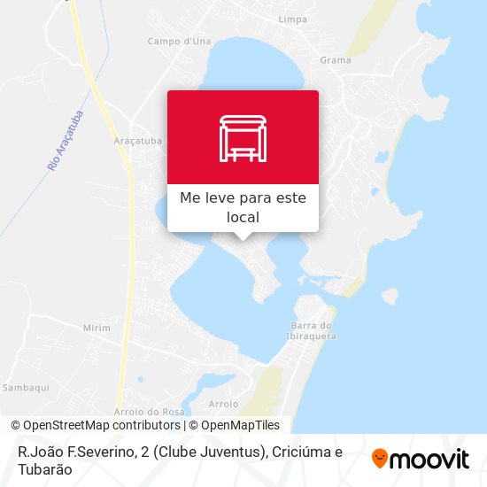 R.João F.Severino, 2 (Clube Juventus) mapa
