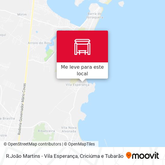 R.João Martins - Vila Esperança mapa