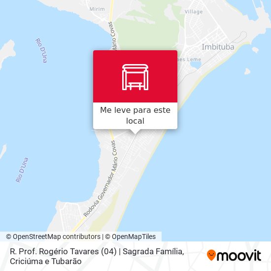 R. Prof. Rogério Tavares (04) | Sagrada Família mapa