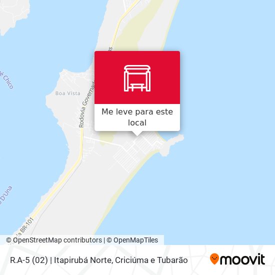 R.A-5 (02) | Itapirubá Norte mapa