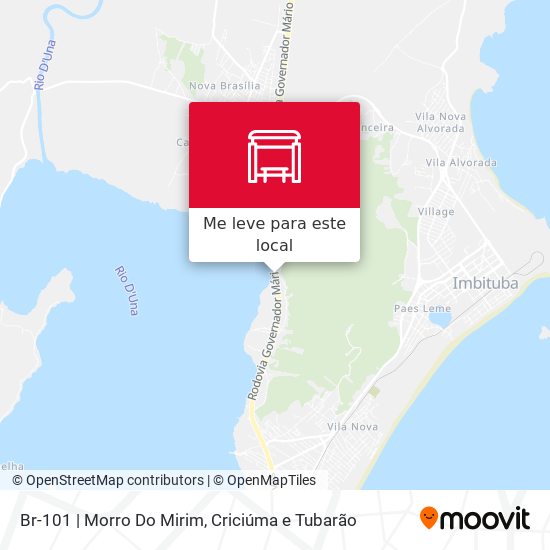 Br-101 | Morro Do Mirim mapa