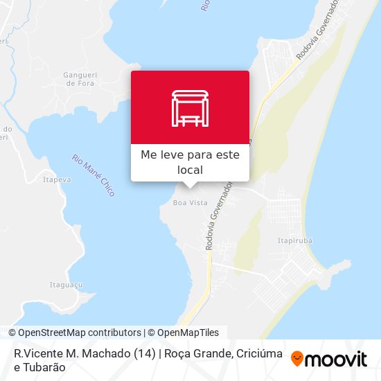 R.Vicente M. Machado (14) | Roça Grande mapa