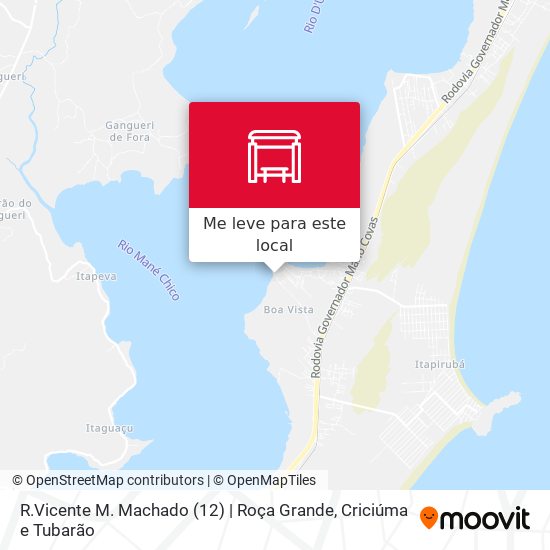 R.Vicente M. Machado (12) | Roça Grande mapa