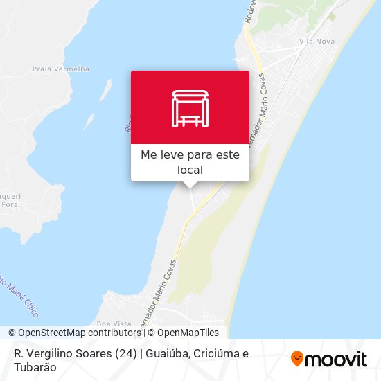R. Vergilino Soares (24) | Guaiúba mapa