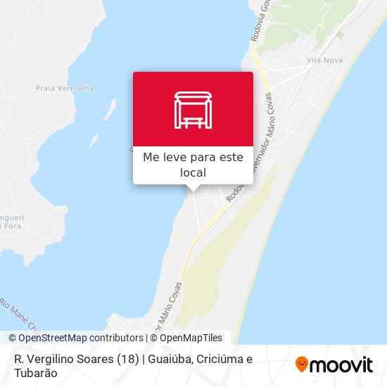 R. Vergilino Soares (18) | Guaiúba mapa