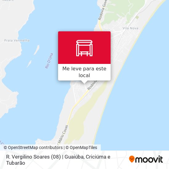 R. Vergilino Soares (08) | Guaiúba mapa