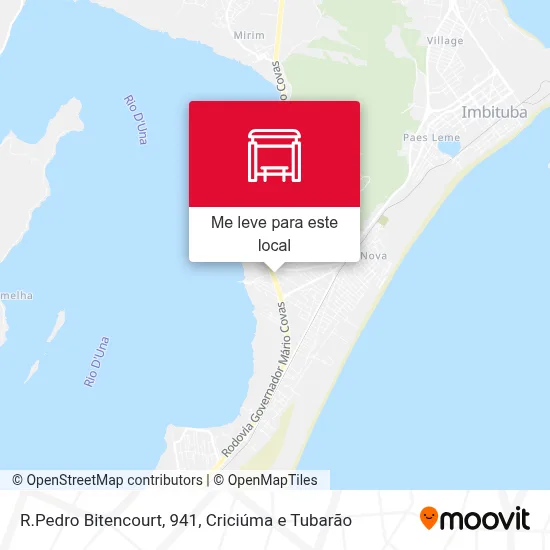 R.Pedro Bitencourt, 941 mapa