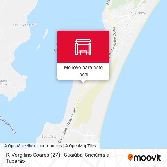 R. Vergilino Soares (27) | Guaiúba mapa