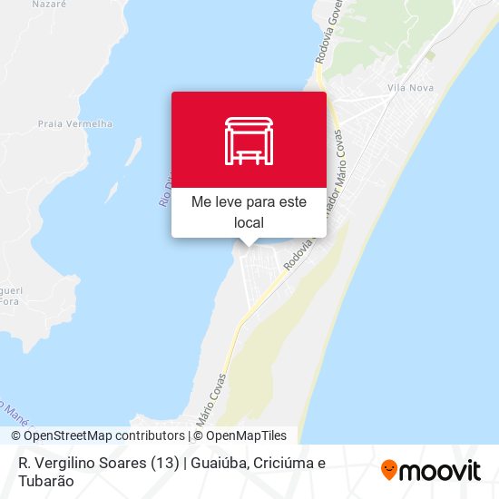 R. Vergilino Soares (13) | Guaiúba mapa