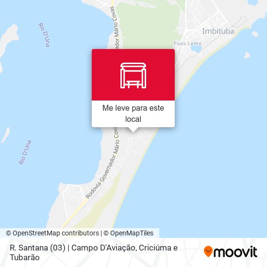R. Santana (03) | Campo D'Aviação mapa