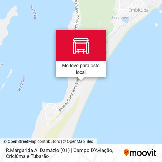 R.Margarida A. Damázio (01) | Campo D'Aviação mapa